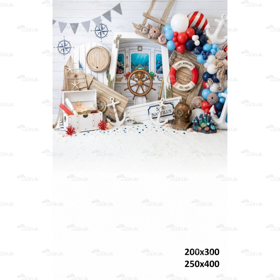 Tło fotograficzne „Marynistyczna kajuta kapitana” | UB_873